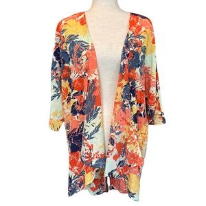 LuLaroe Lindsay Floral Kimono Coverup